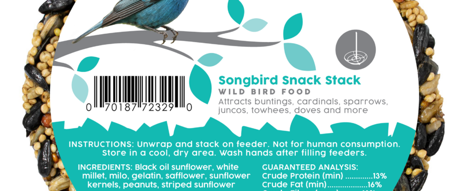 Songbird Snack Stack Wild Bird Food