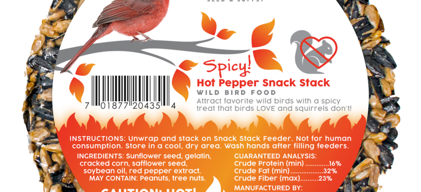 Hot Pepper Snack Stack Wild Bird Food